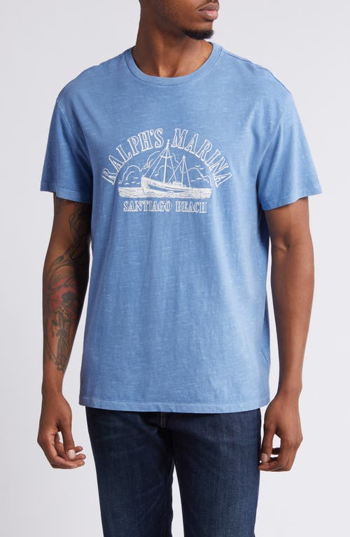 Polo Ralph Lauren Ralph's Marina Santiago Beach Graphic T-Shirt Campus Blue at Nordstrom,