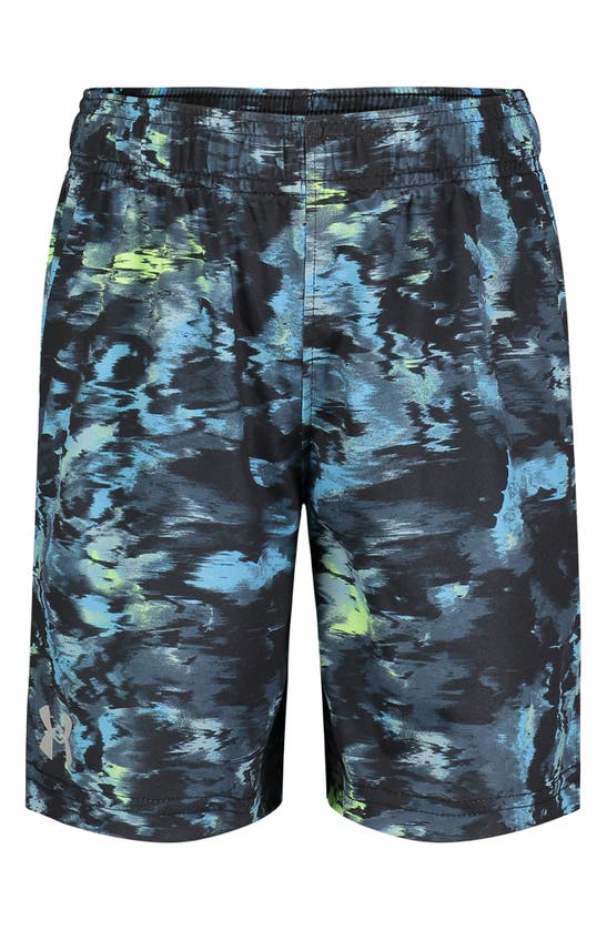 Under Armour Kids' Galactic Cloud Performance Athletic Shorts In Black