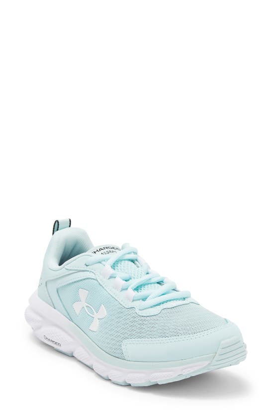Under Armour Charged Assert 9 Running Shoe In 301 Fuse Teal