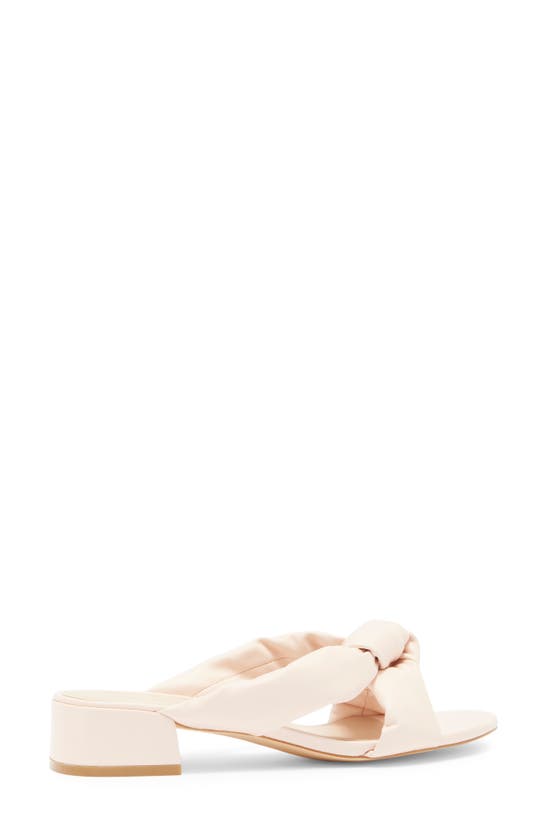 Stuart Weitzman Vacay 35 Block Slide Sandal In Rosewater