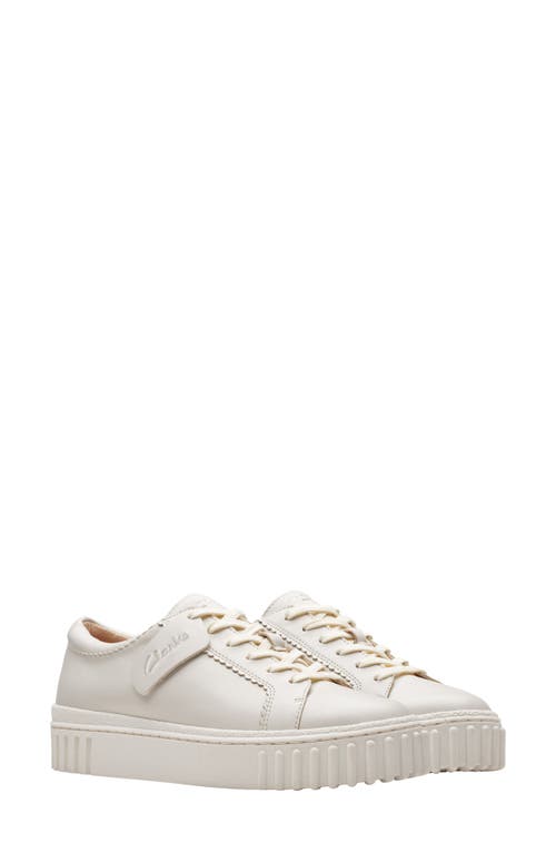 Clarks(r) Mayhill Walk Sneaker Off White at Nordstrom,