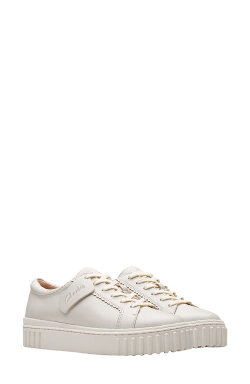 Clarksr Clarks(r) Mayhill Walk Sneaker In Off White