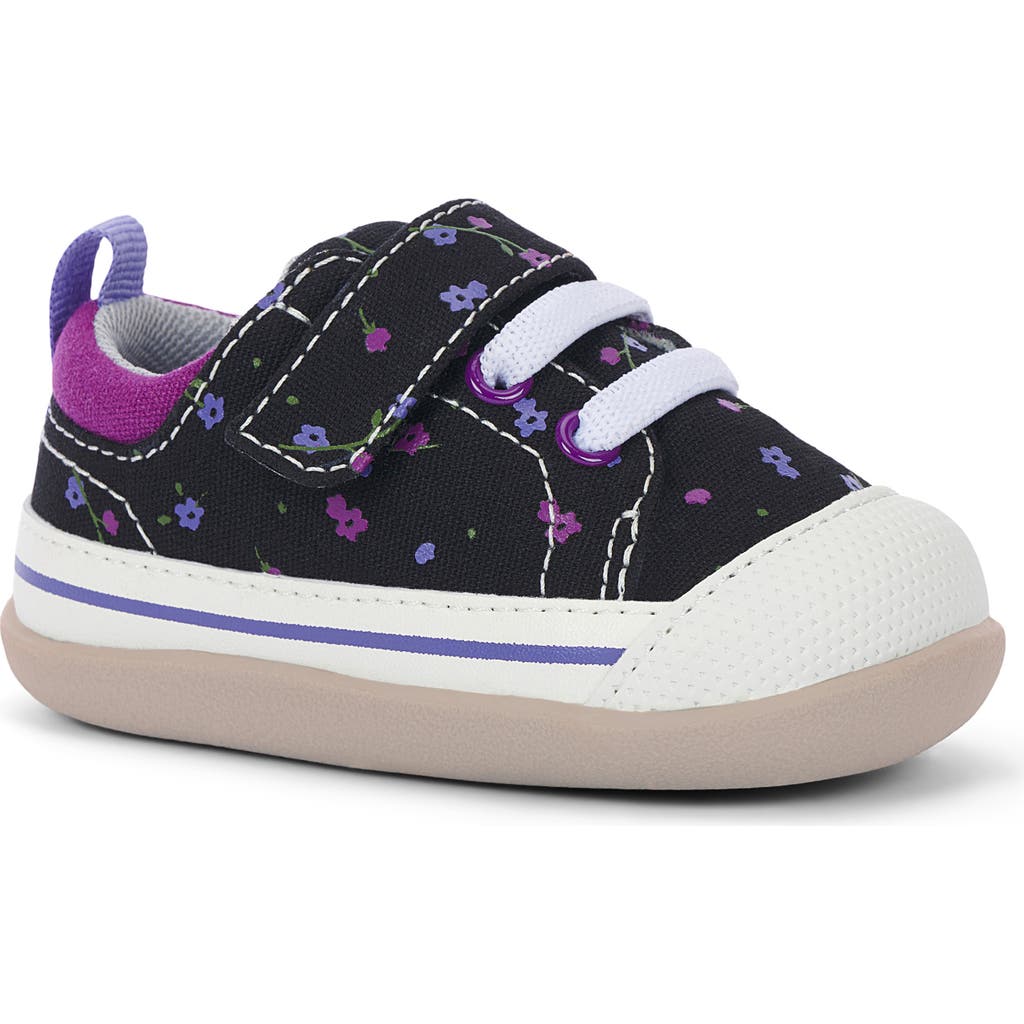 See Kai Run Stevie Ii Sneaker In Black Floral