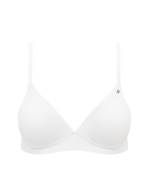 Nudea The Stretch Easy Does It Bralette In White