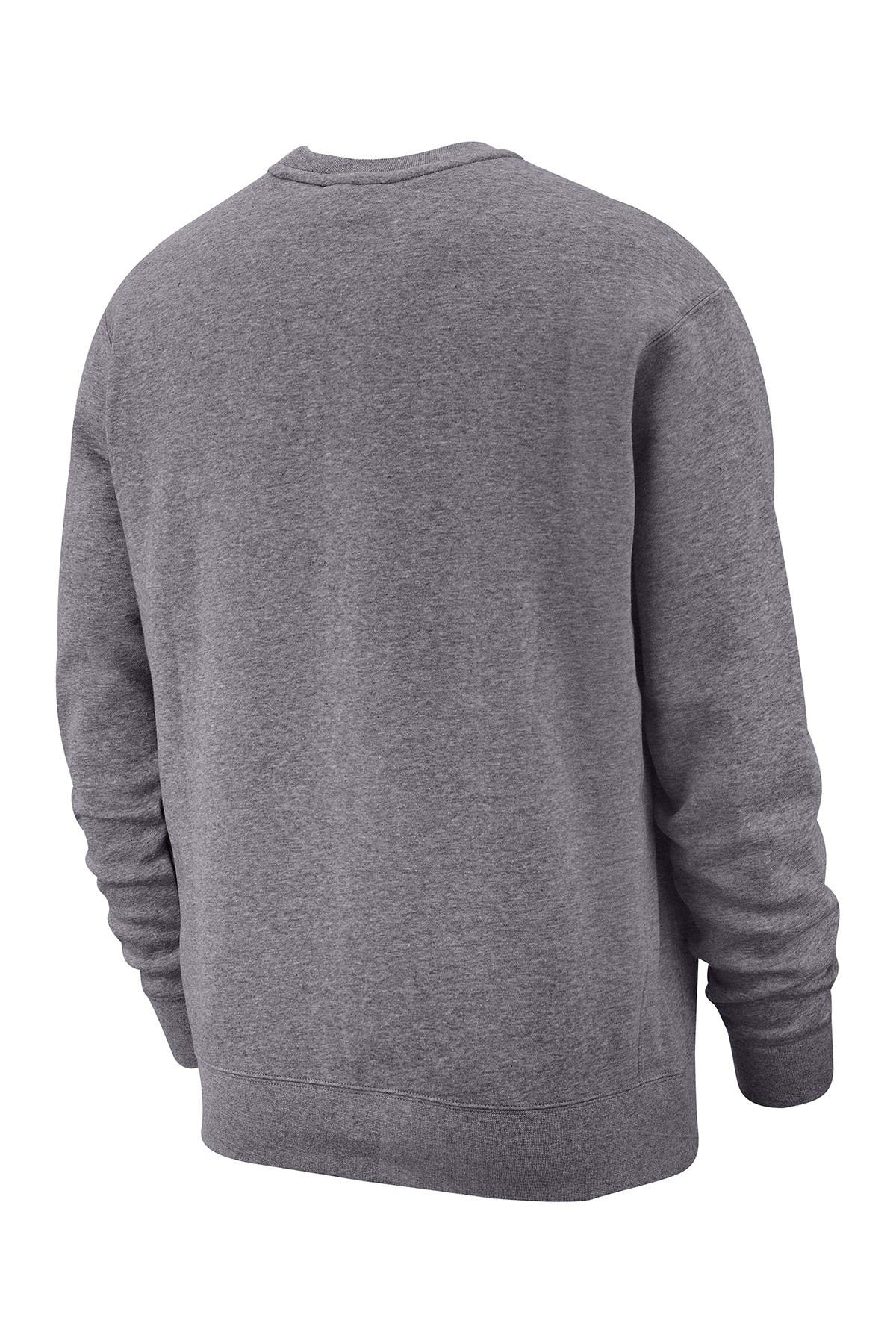 sportswear club crew neck fleece sweatshirt