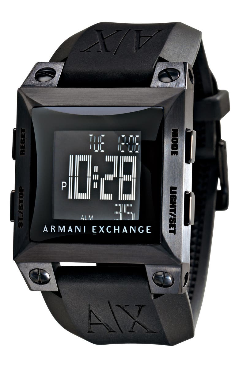 Armani exchange digital watches Clearance