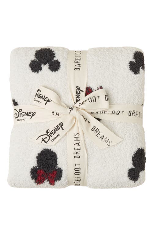 Barefoot Dreams Kids'  Classic Disney Cozychic® Baby Blanket In Cream Multi