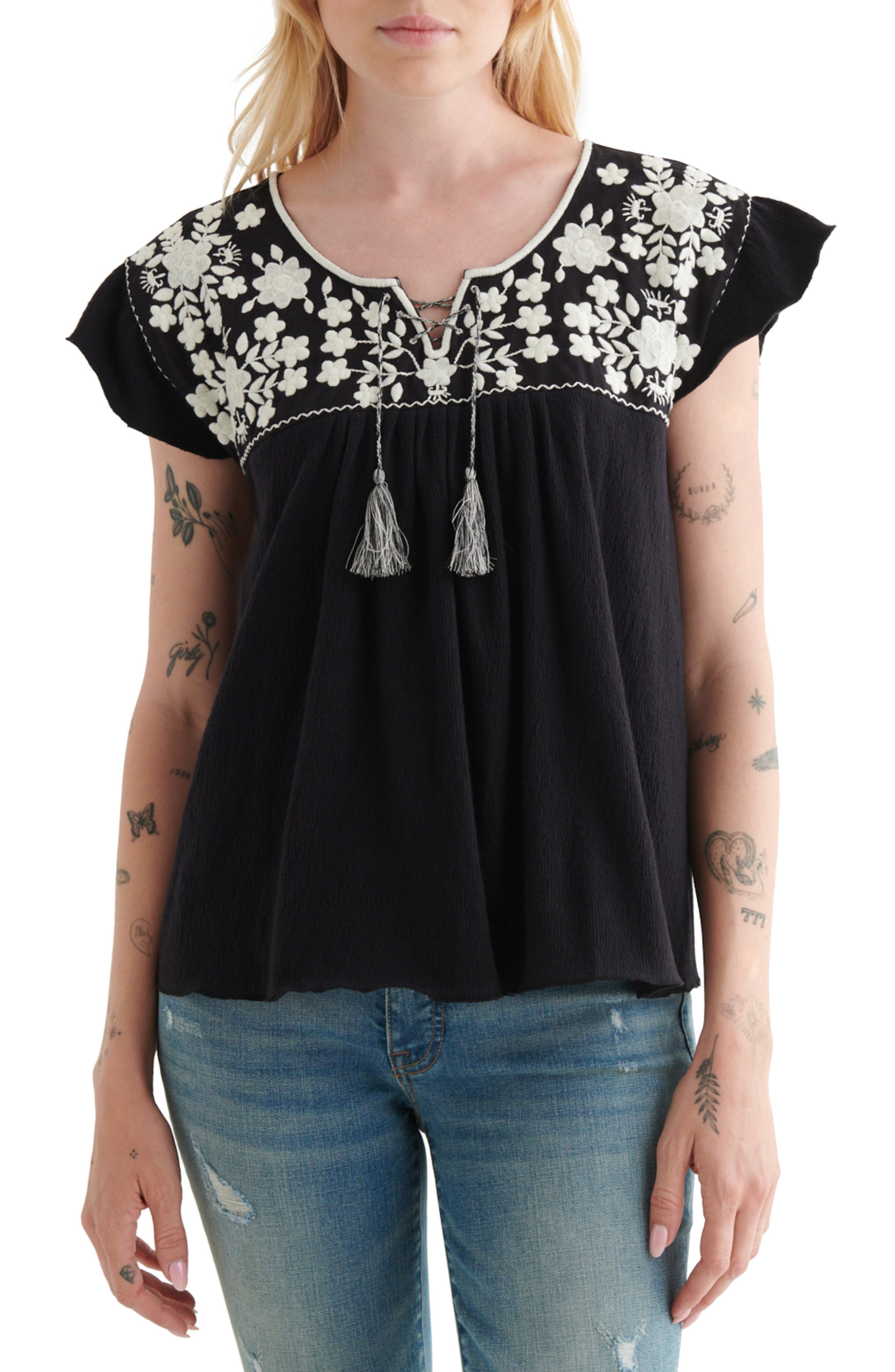 flowy boho tops