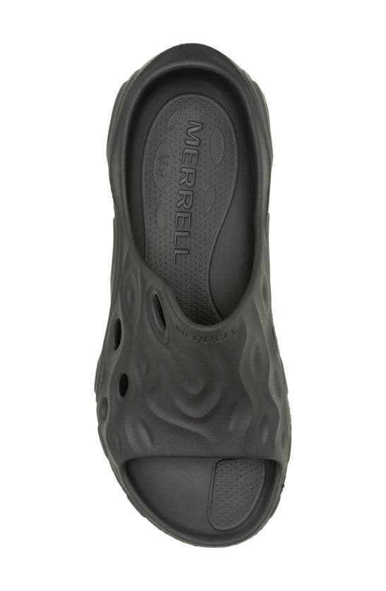 Shop Merrell Hydro 2 Slide Sandal In Black