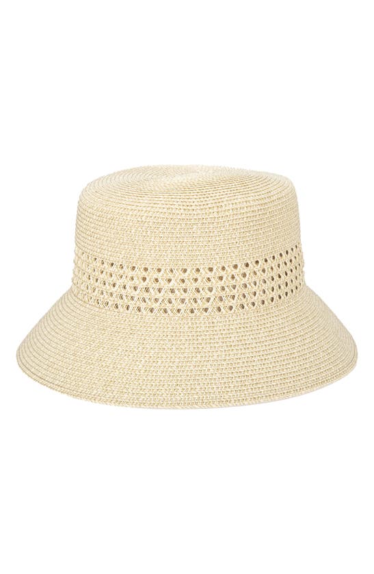 San Diego Hat Everyday Woven Bucket Hat In Mix Natural