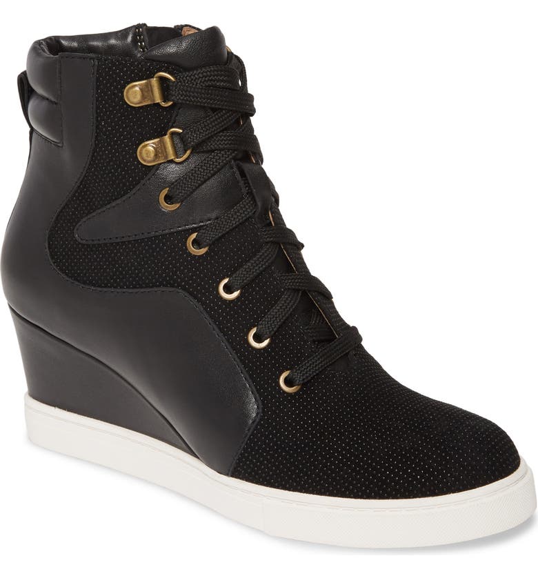 Linea Paolo Fleur Wedge Sneaker (Women) | Nordstrom