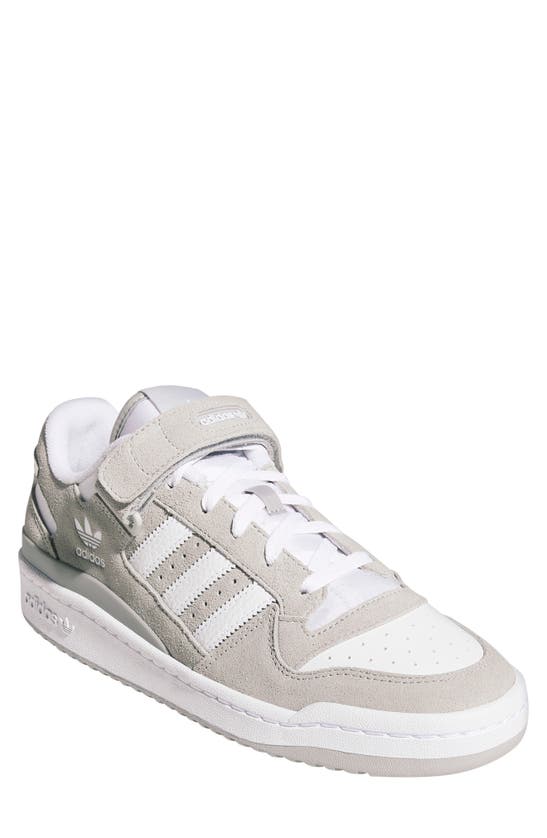 Adidas Originals Forum Low Sneaker In Ftwr White/ Grey Two