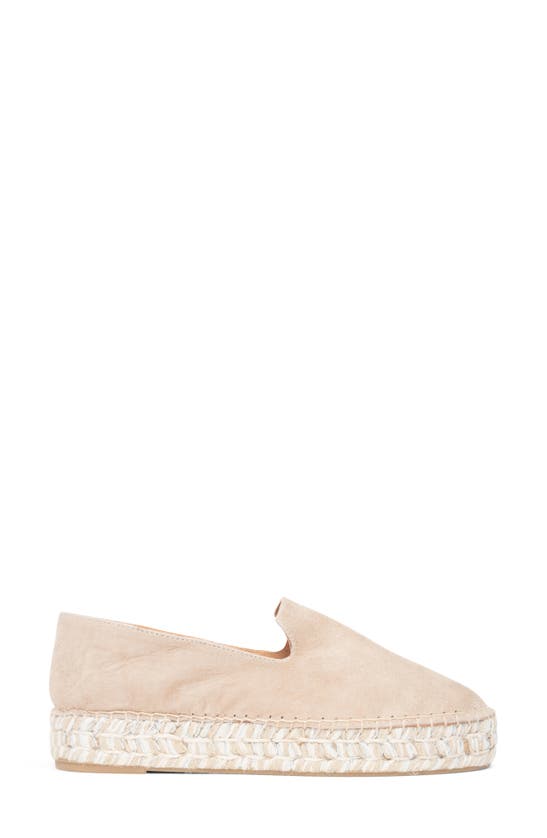 Shop Patricia Green Avery Platform Epsadrille Flat In Beige