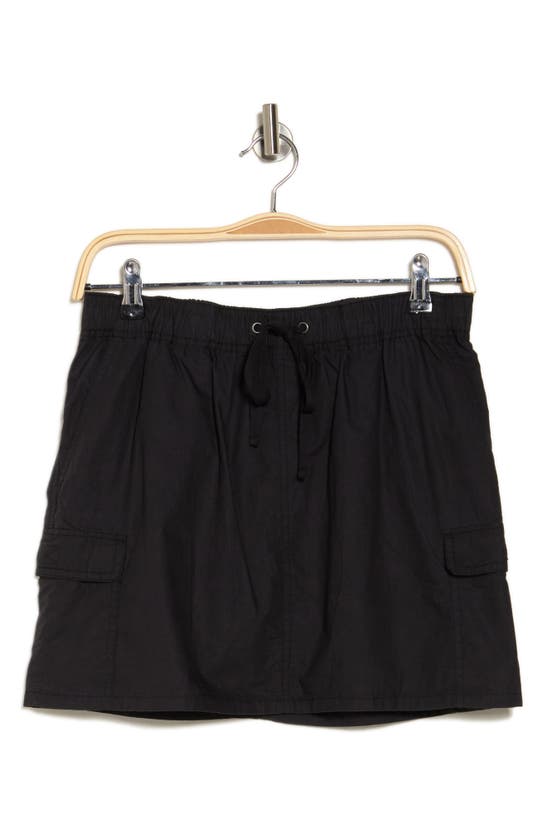 Shop Abound Cargo Miniskirt In Black Night