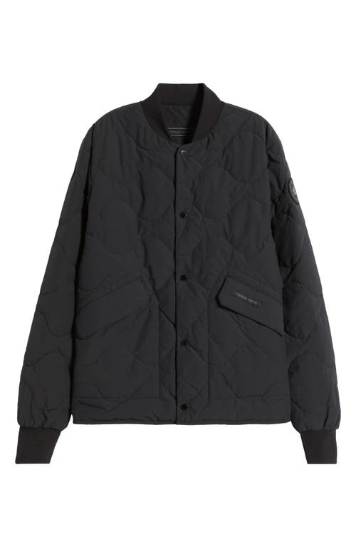 Shop Canada Goose Boswell Water Repellent Reversible 750 Fill Power Down Liner Jacket In Black