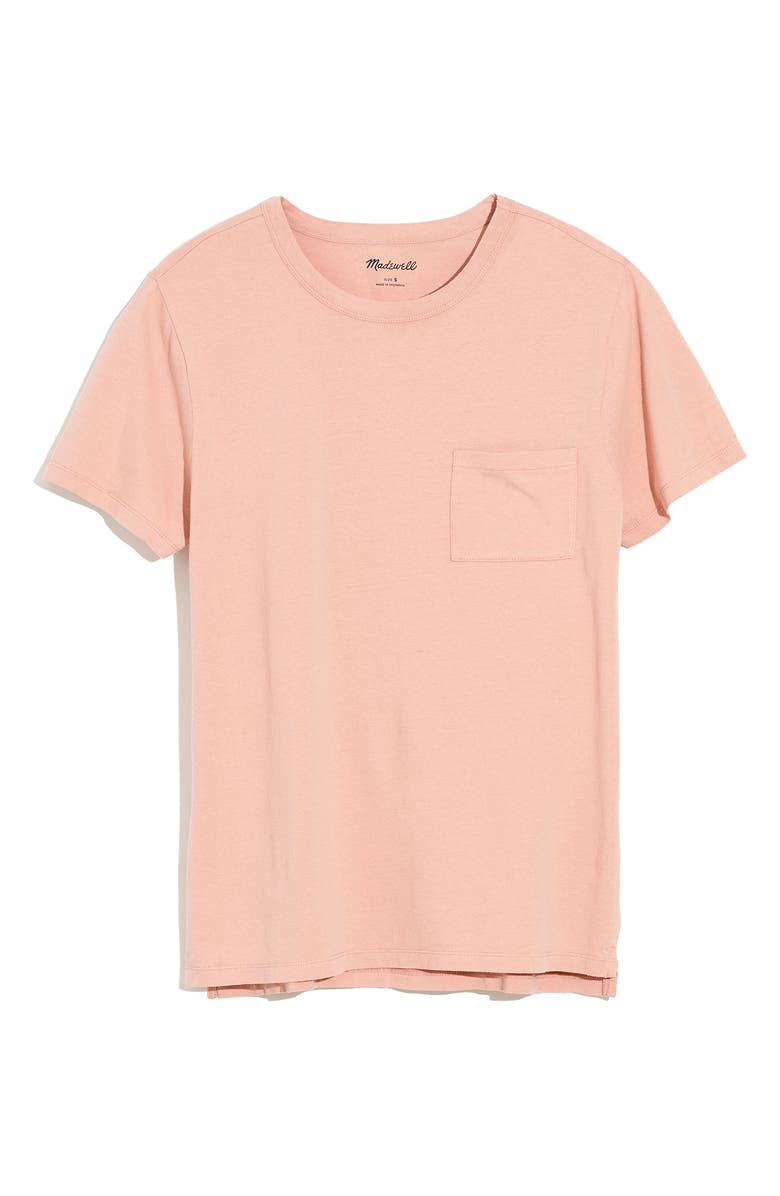 Madewell Cotton & Pocket T-Shirt Nordstrom
