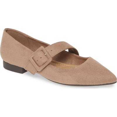 Bella Vita Virginia Ii Skimmer Flat, Beige