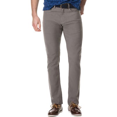 Big & Tall Rodd & Gunn Motion Straight Leg Jeans, Grey