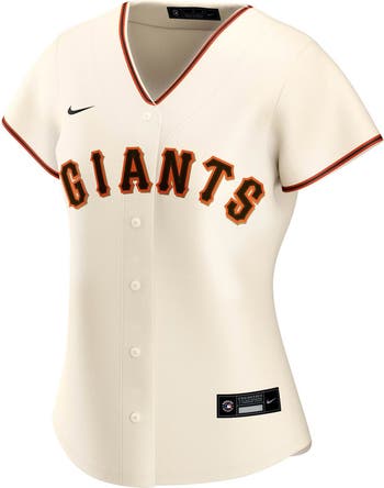 Men's San Francisco Giants Nike Cream Home Blank Replica Jersey