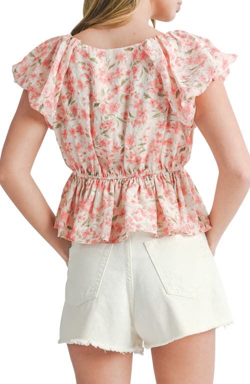 Shop All In Favor All In Blush Coral Floral