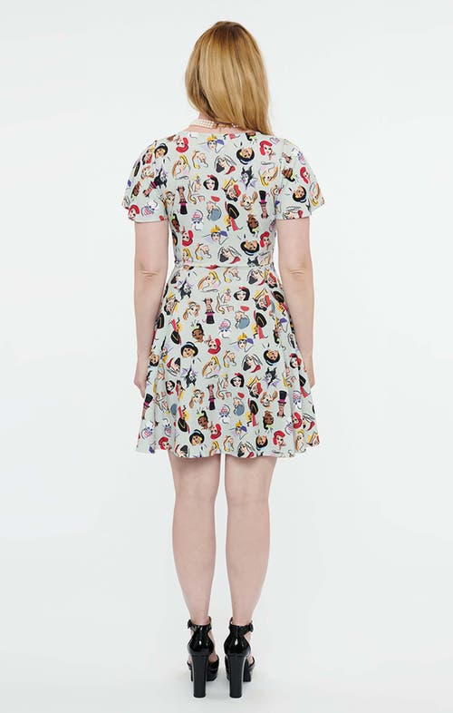 UNIQUE VINTAGE UNIQUE VINTAGE 1950S POPPY FLARE DRESS