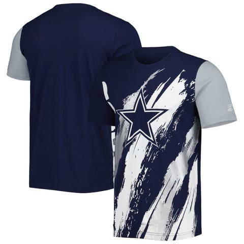 Women's Dallas Cowboys Nike Navy/White Nickname Tri-Blend