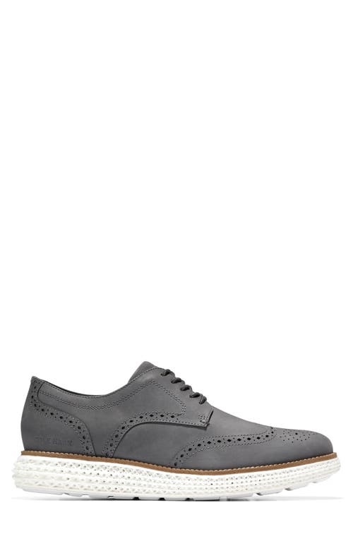 Shop Cole Haan Original Grand 2.0 Wingtip Oxford In Magnet