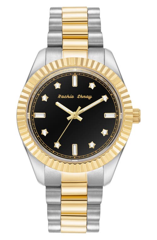 Rachie Shnay Illuminate Bracelet Watch, 36mm In Black
