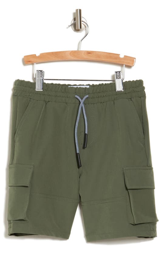 Shop Sovereign Code Kids' Command Cargo Shorts In Sage