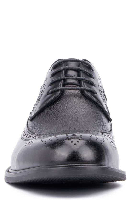 Shop Vintage Foundry Stannis Brogue Derby In Black