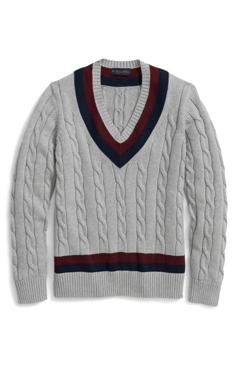 Supima® Cotton Tennis Sweater