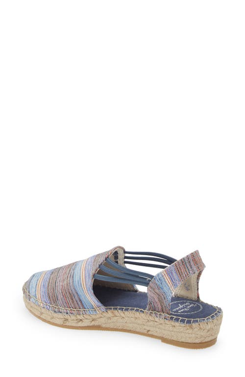 Shop Toni Pons Noa Espadrille Flat In Blau/blue