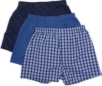 NORDSTROM RACK Woven Boxer - Pack of 3