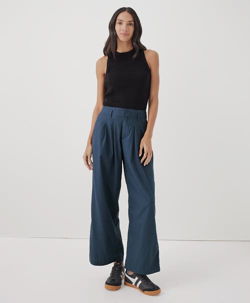 Pact Organic Favorite Rib Racerback Tank In Black