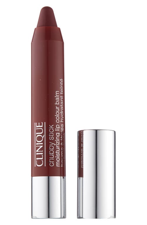Clinique Chubby Stick Moisturizing Lip Color Balm in Fuller Fig at Nordstrom