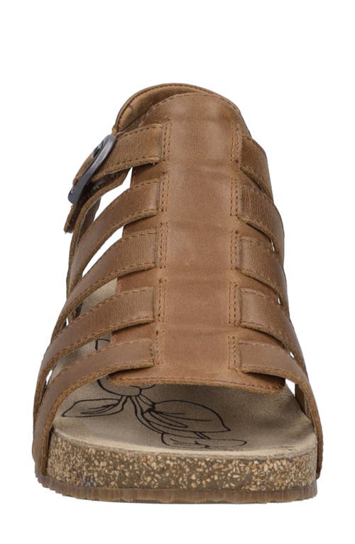 Josef Seibel Tonga Fisherman Sandal In Camel