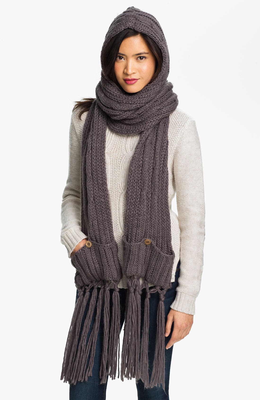 BP. Pocket Hooded Scarf Nordstrom