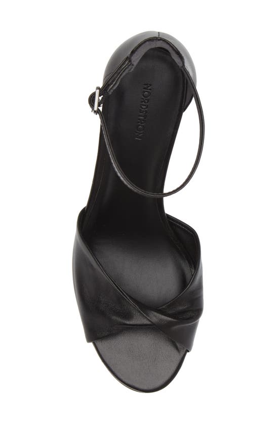 Shop Nordstrom Anders Ankle Strap Sandal In Black