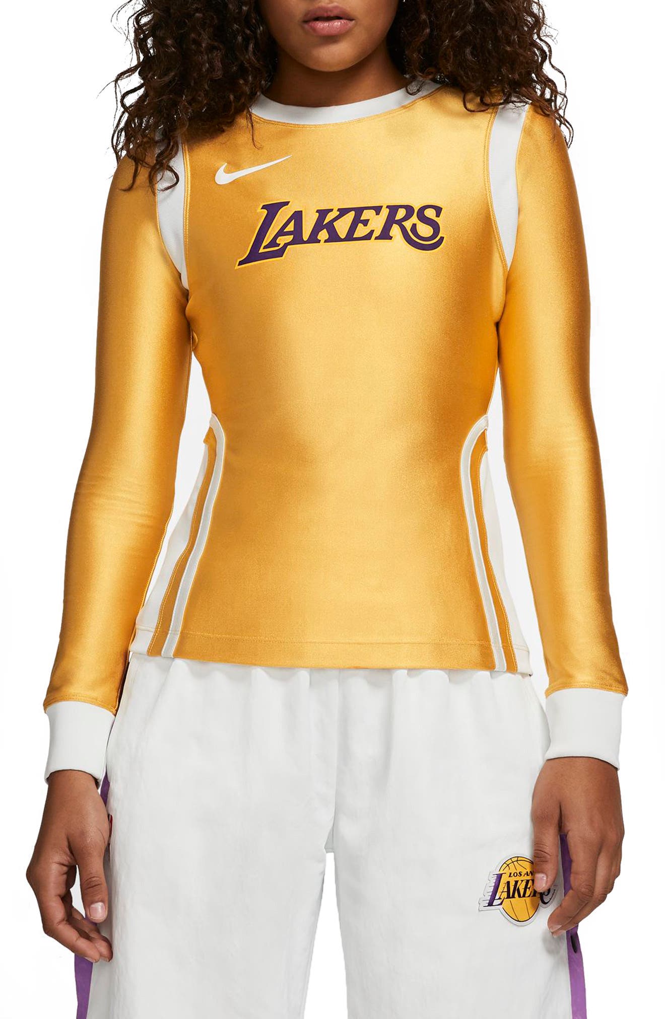 lakers nike long sleeve