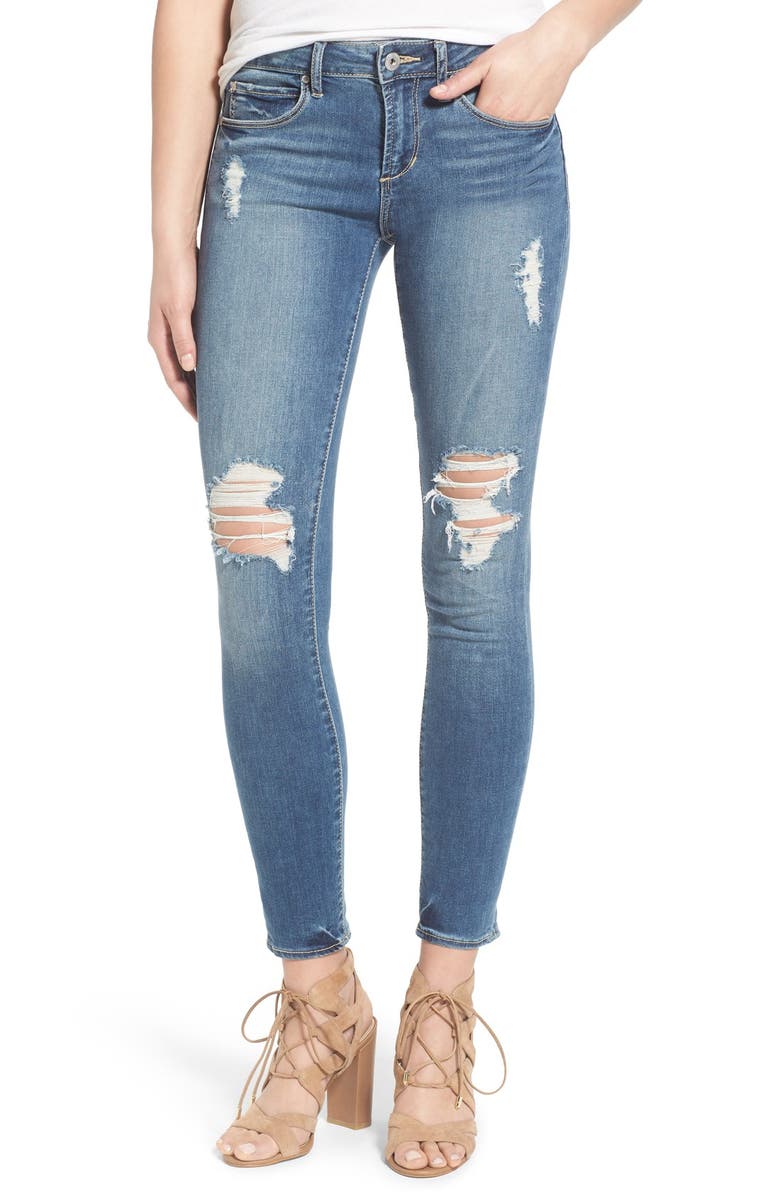 Articles of Society 'Karen' Distressed Crop Skinny Jeans (South Beach ...