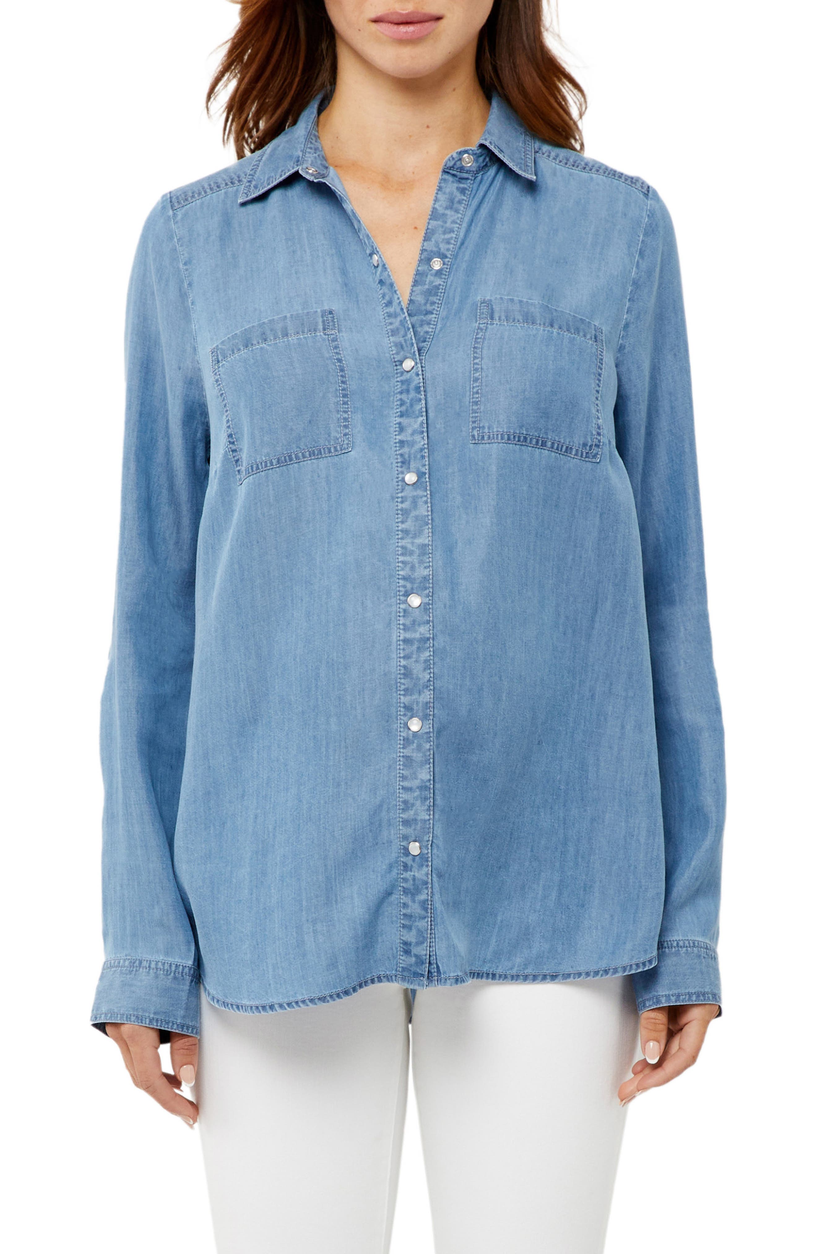 chambray long sleeve