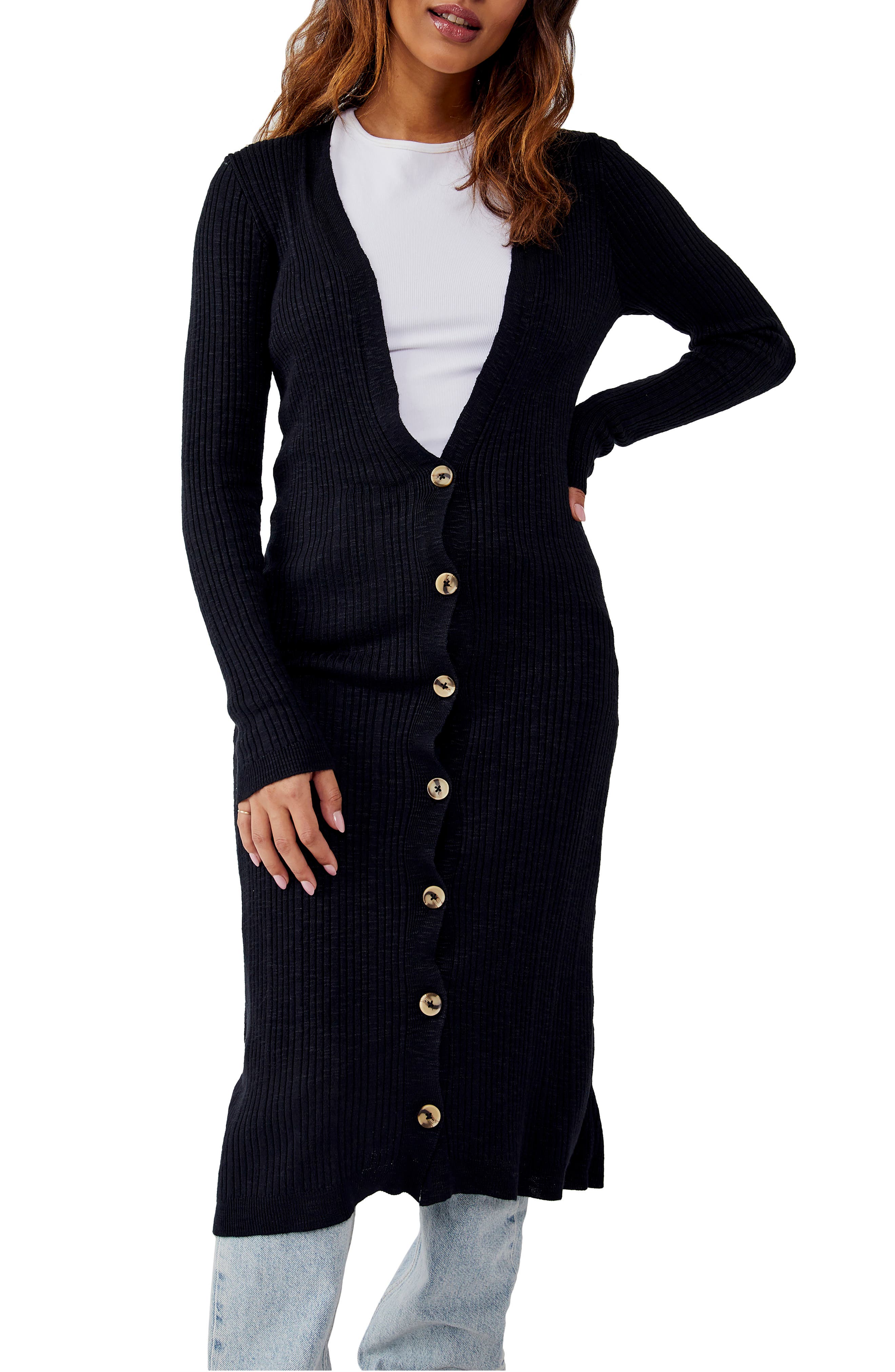 Free People Date Night Duster Cardigan 