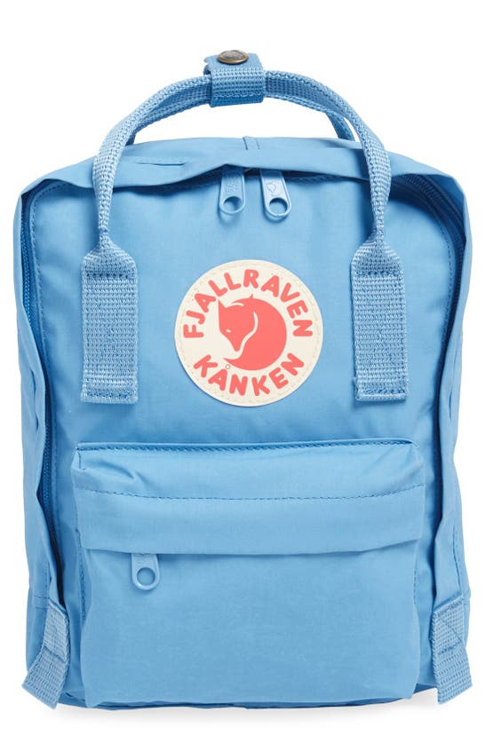 Fjall Raven Mini Kånken Water Resistant Backpack In Air Blue