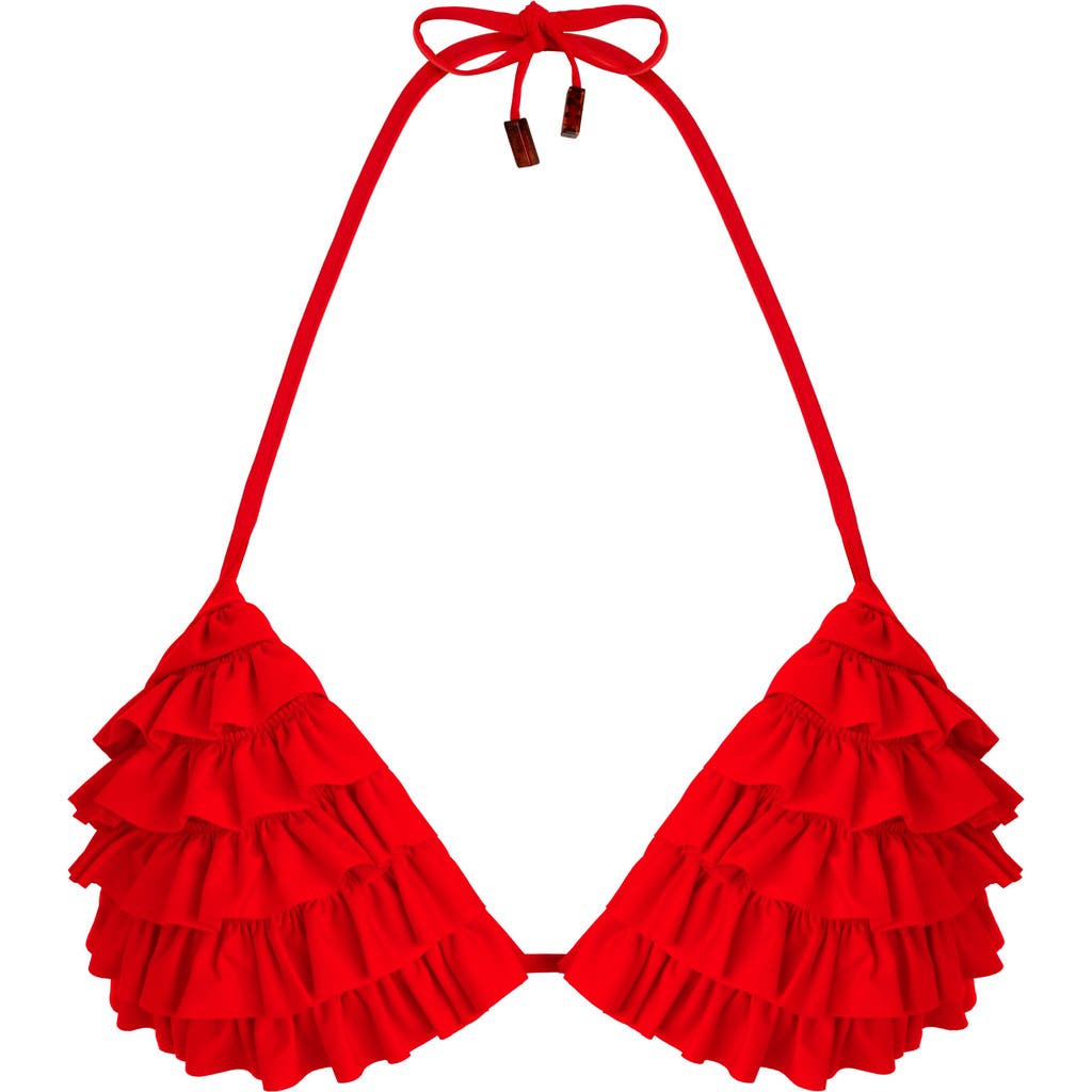 Vilebrequin Swimming Trunk In Coquelicot