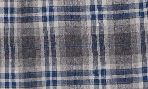 Savile Row Co Plaid Sport Coat In Grey