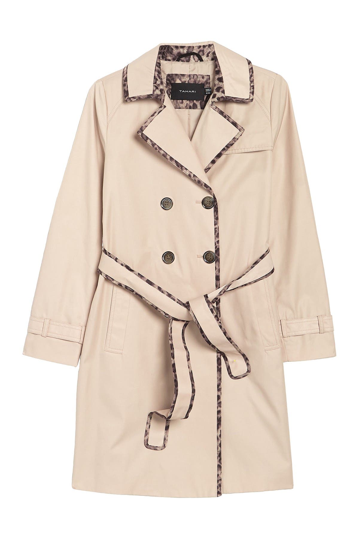 tahari trench coat