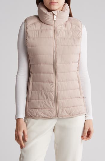 Michael kors puffer 2024 vest with hood