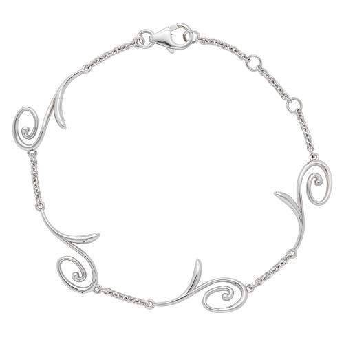 Lucy Quartermaine Q Bracelet In Sterling Silver