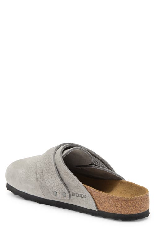 Shop Birkenstock Nagoya Desert Mule In Whale Gray