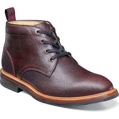 Florsheim Foundry Leather Boot, Burgundy